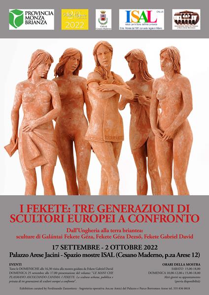 Mostra sculture FEKETE presso spazio ISAL - 17 settembre - 2 ottobre 1